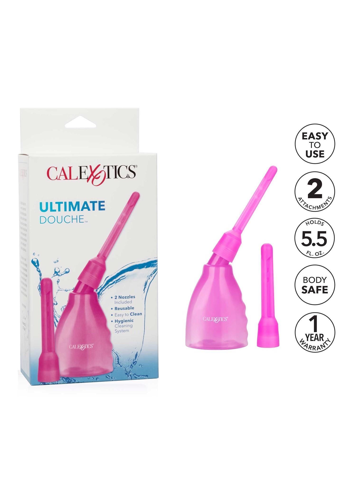 Анальний душ California Exotic Novelties Ultimate Douche, 162 мл (рожевий)