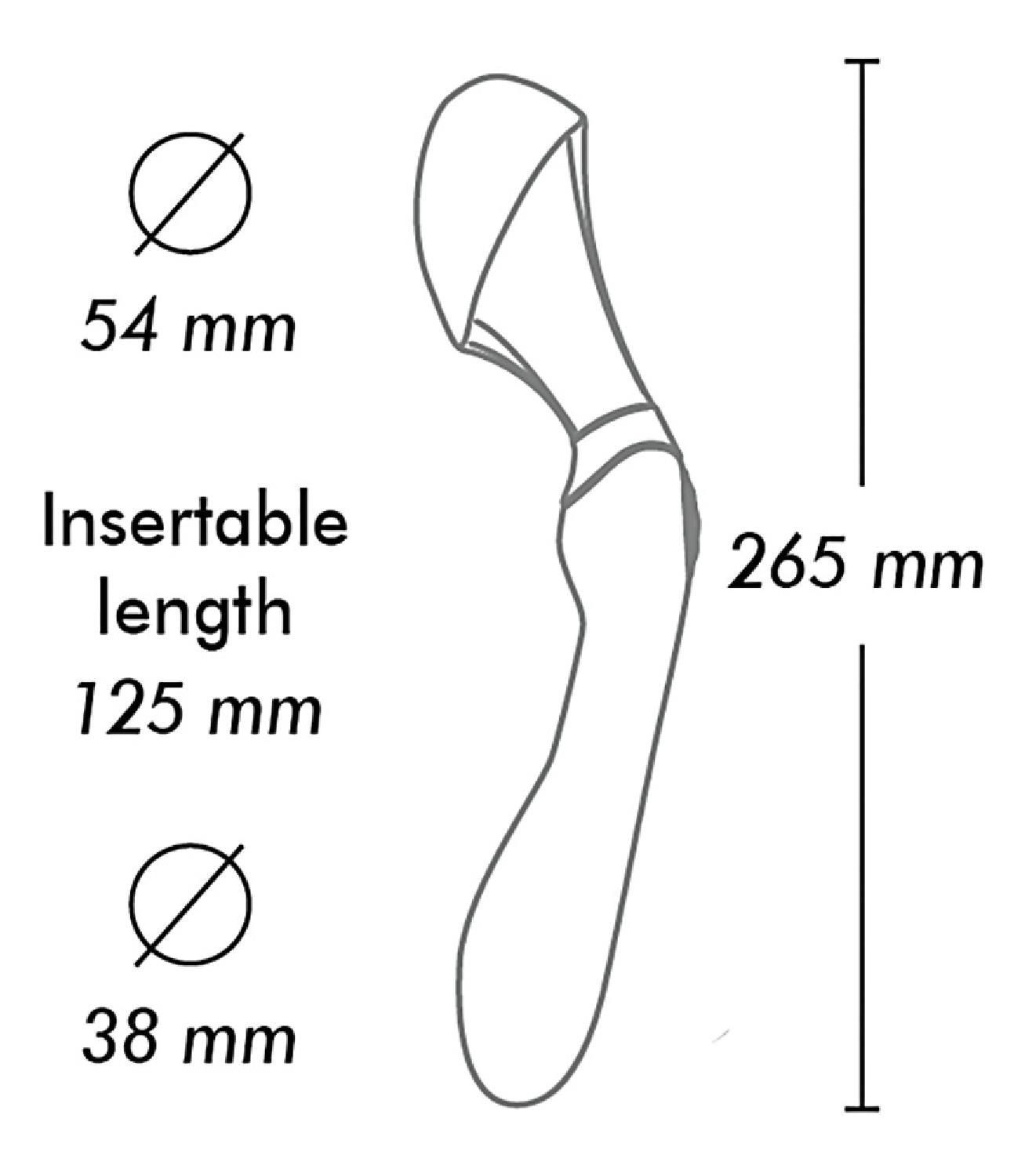 Вибратор Shunga Zoa, 26.5 см (малиновый)