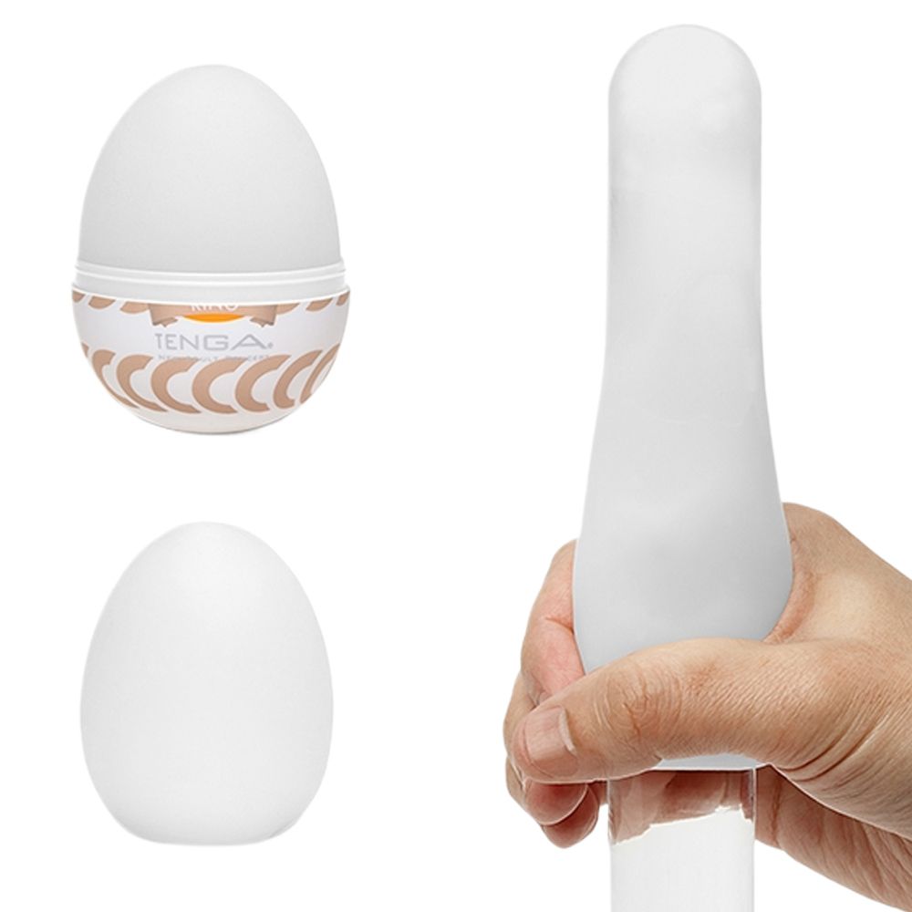 Мастурбатор яйцо Tenga Egg Wonder Ring (белый)
