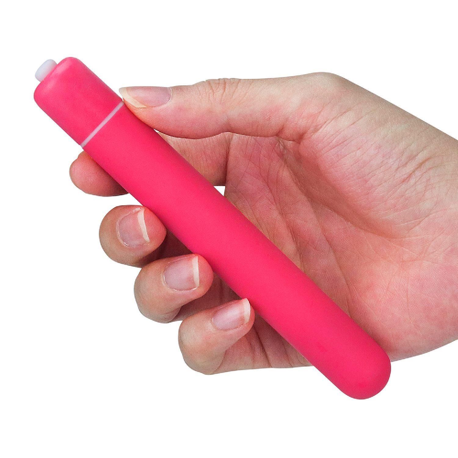 Вібратор LoveToy X-Basic, 13 см (фуксія)