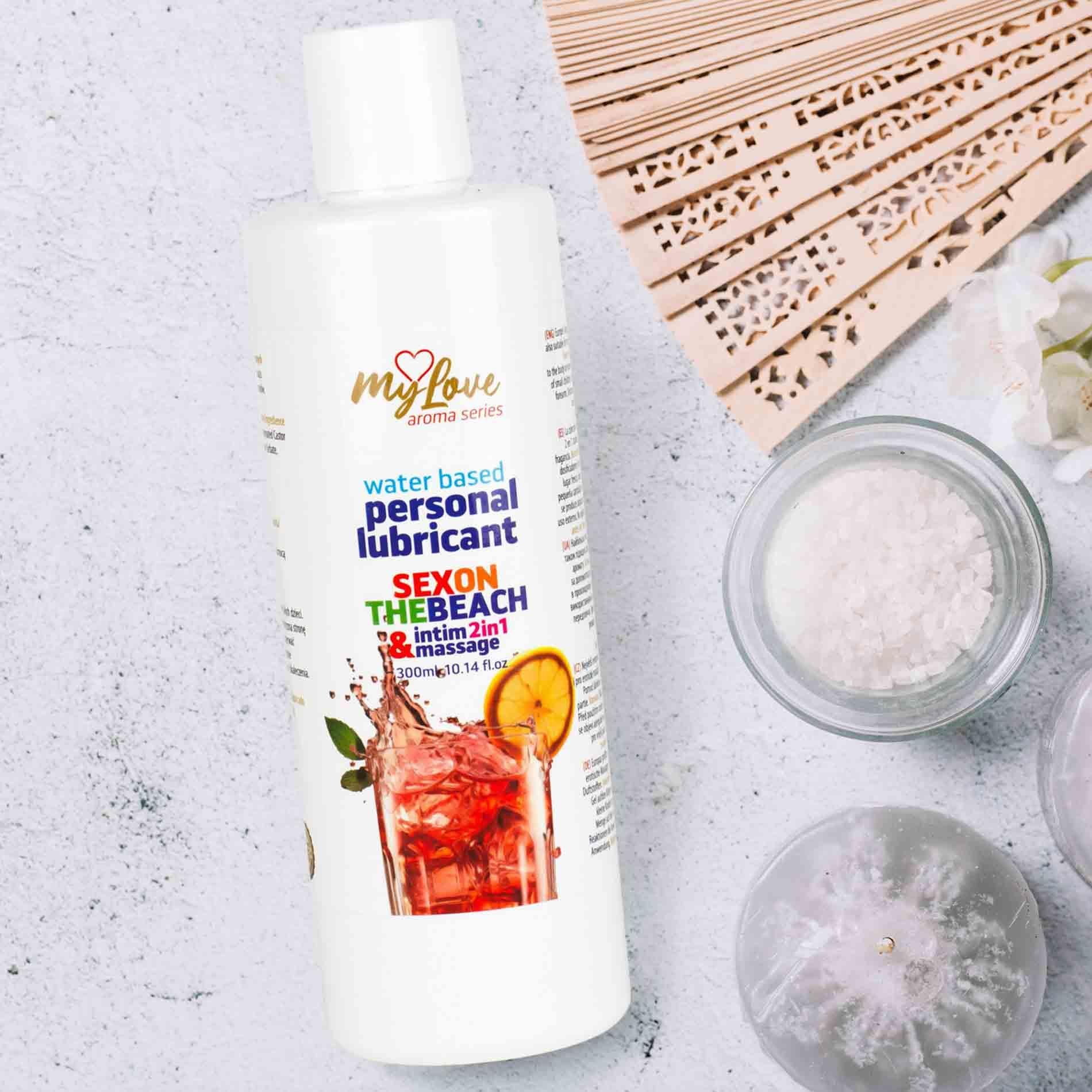 Lubrykant MyLove Aroma Series Intim&Massage 2in1 Sex On The Beach, 300 ml
