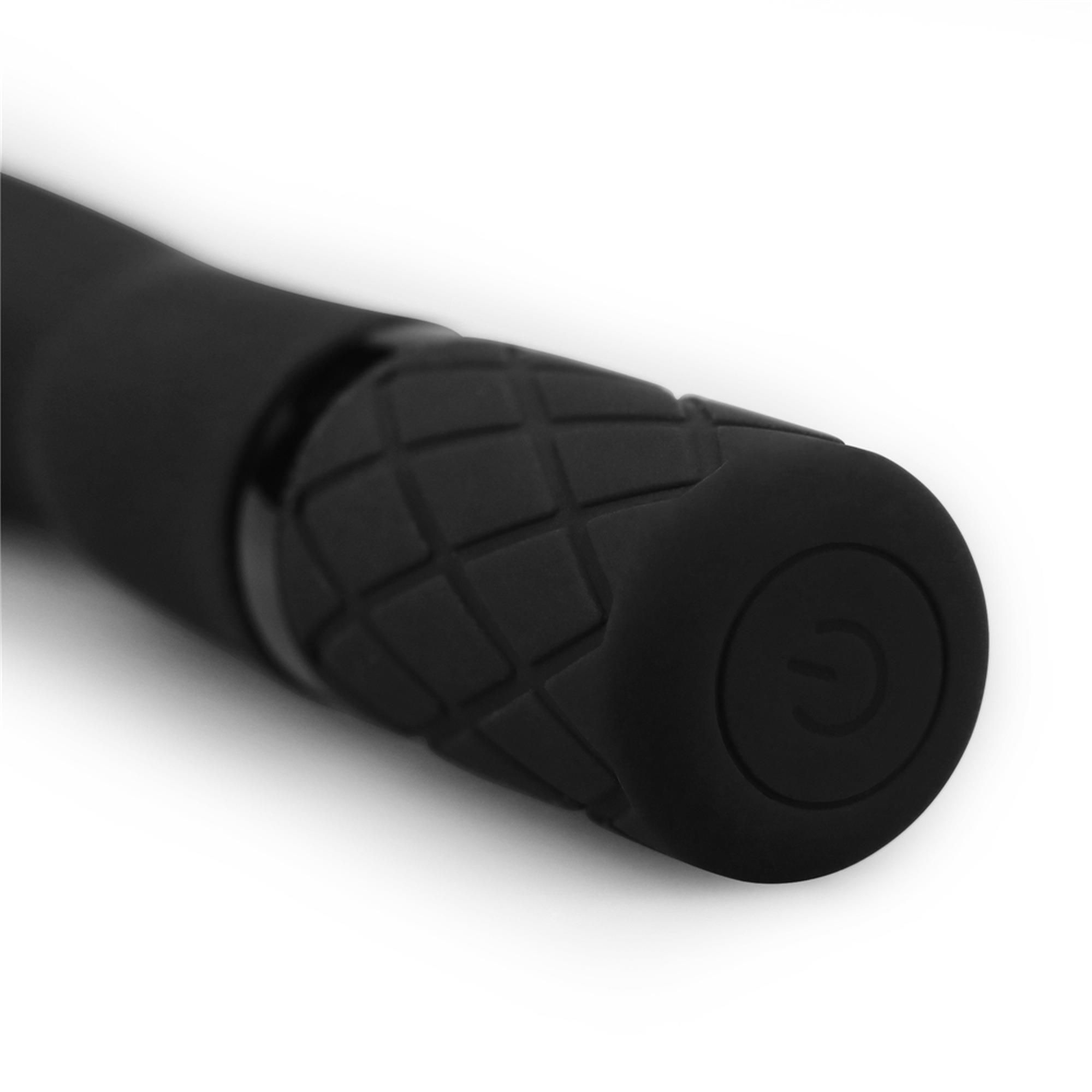 Вібратор LoveToy O-Sensual G Intru, 15.2 см (чорний)