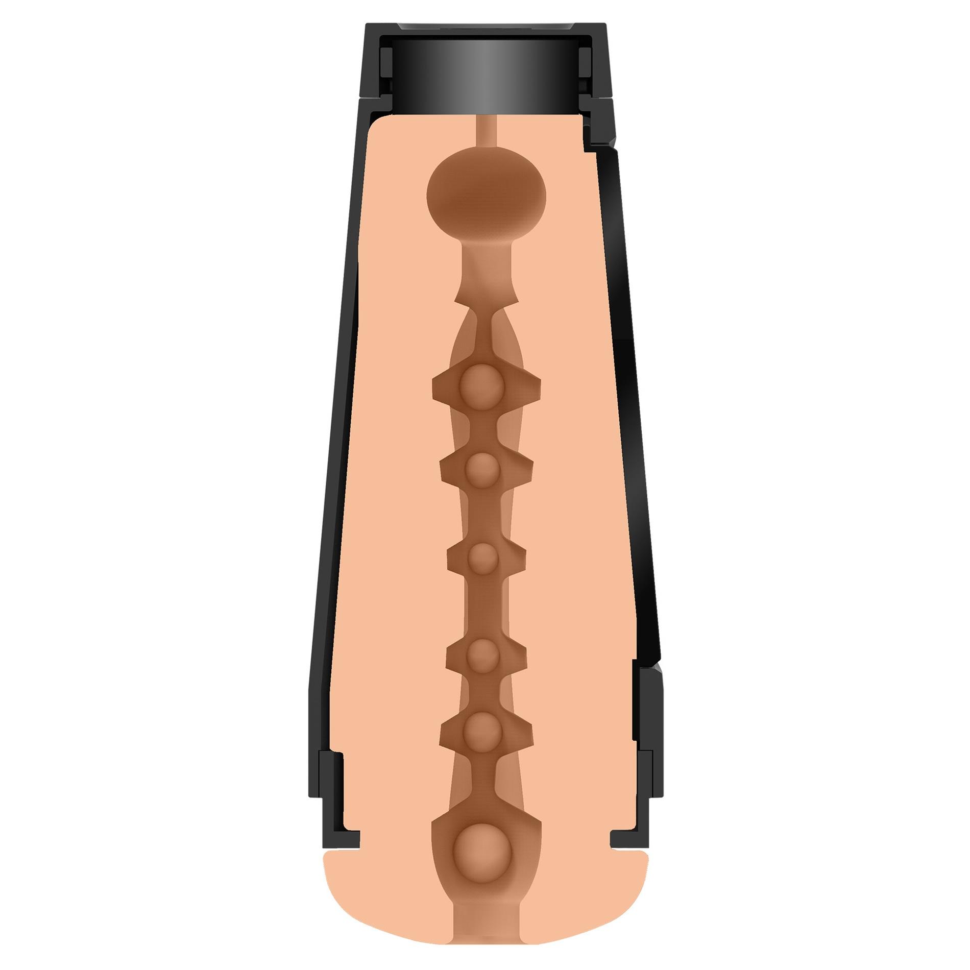 Doc Johnson Leo of Leolulu - Ultraskyn Pussy Masturbator - Masturbator, W kolorze cielistym, 22.9 cm