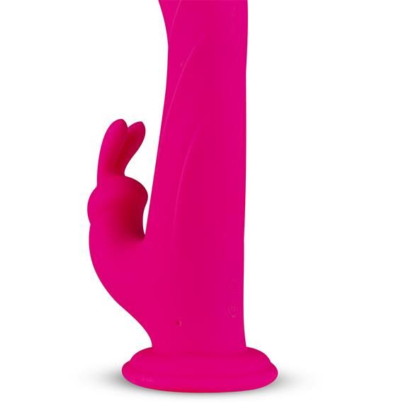 Вибратор-кролик FeelzToys Whirl-Pulse, 20 см (розовый)