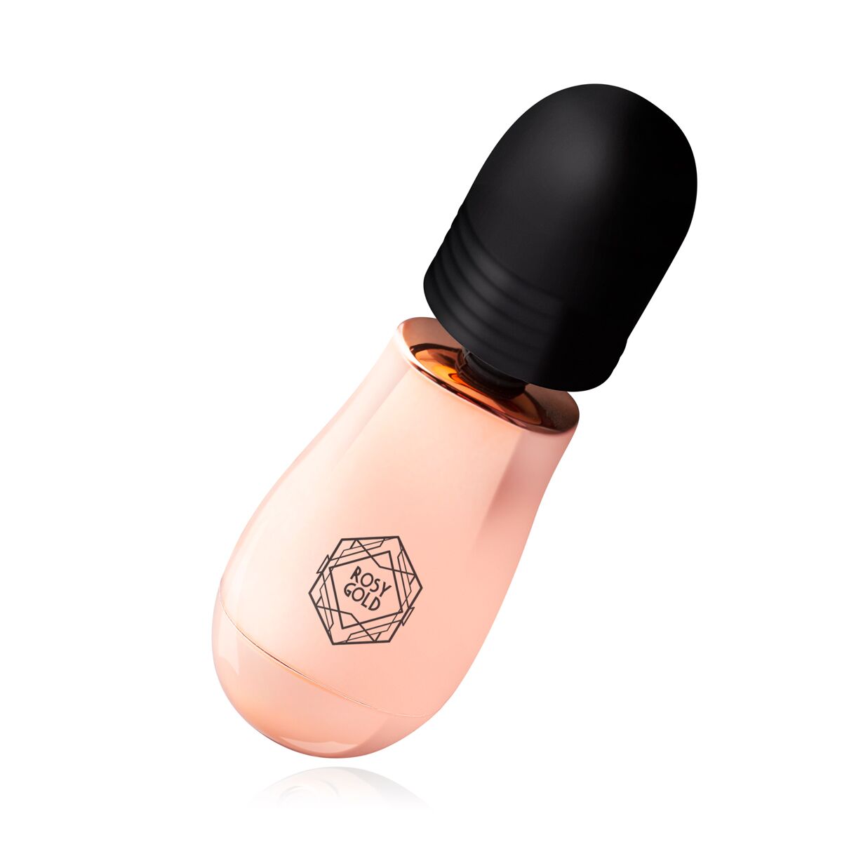 Вибратор Rosy Gold Discreet Wand Mini, 12 см (розовое золото)