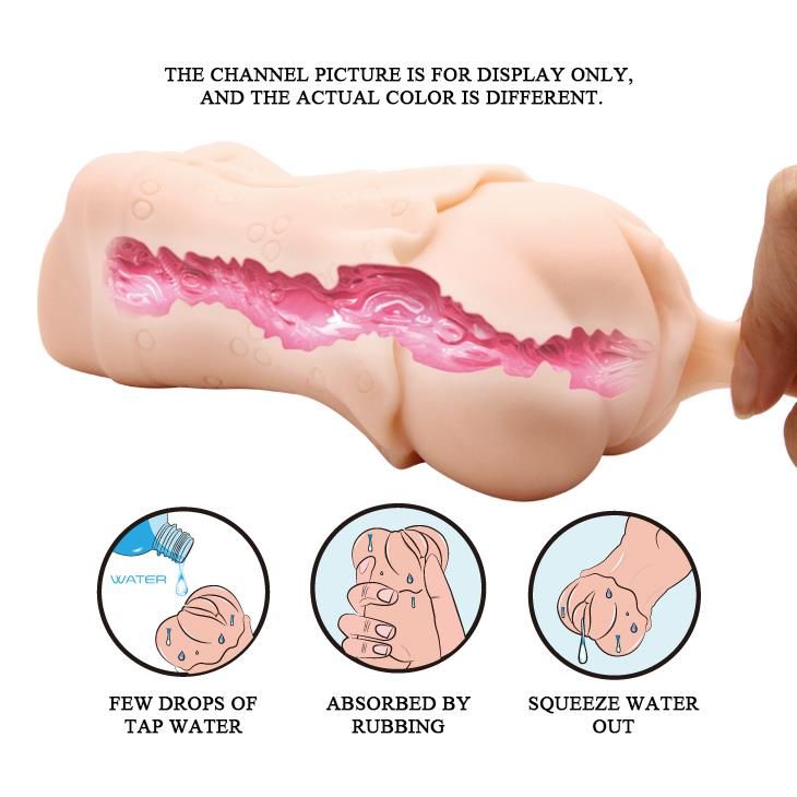 Мастурбатор Crazy Bull Vagina Masturbator Flesh Vibrating II (телесный)