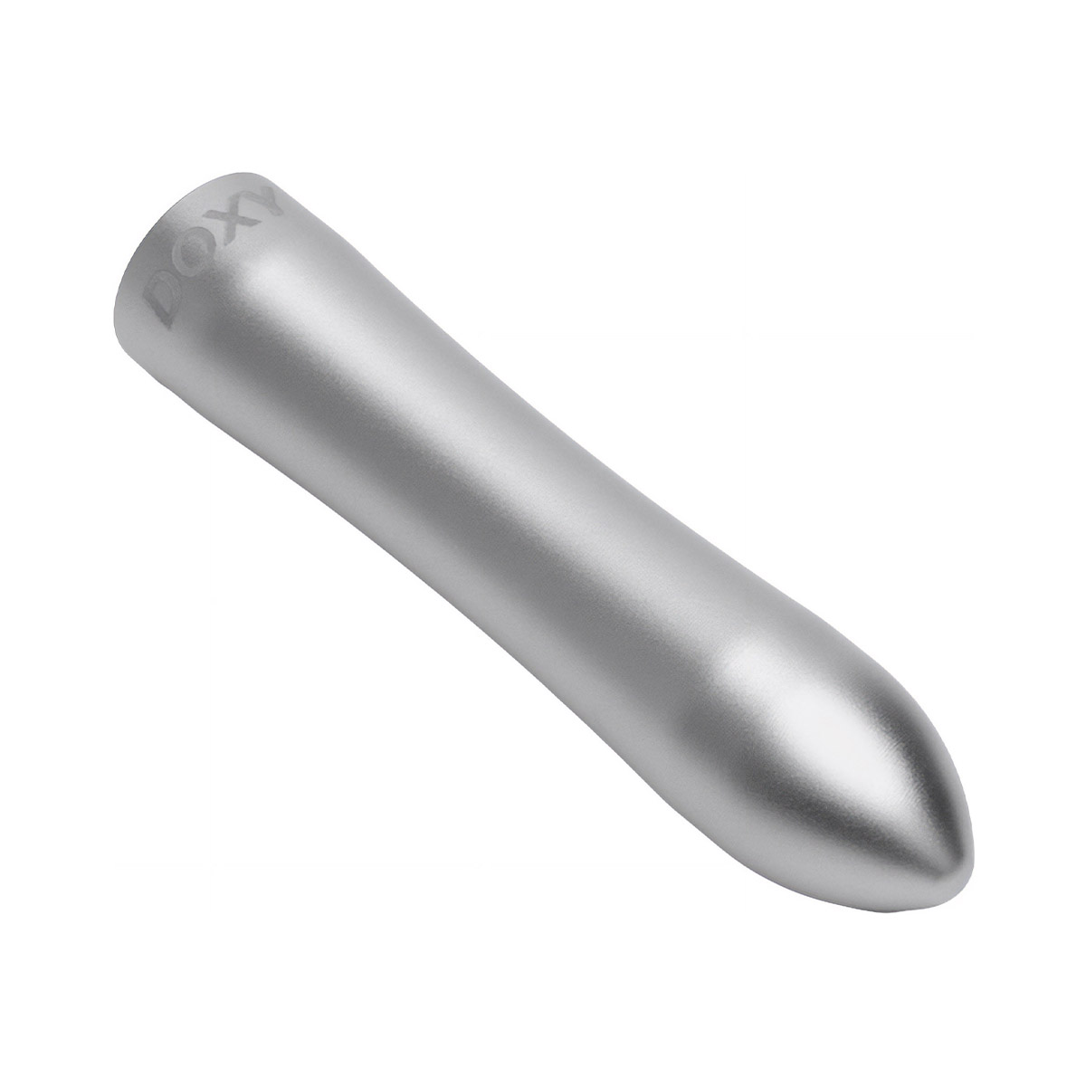 Вибратор Doxy Bullet, 12 см (серебристый)
