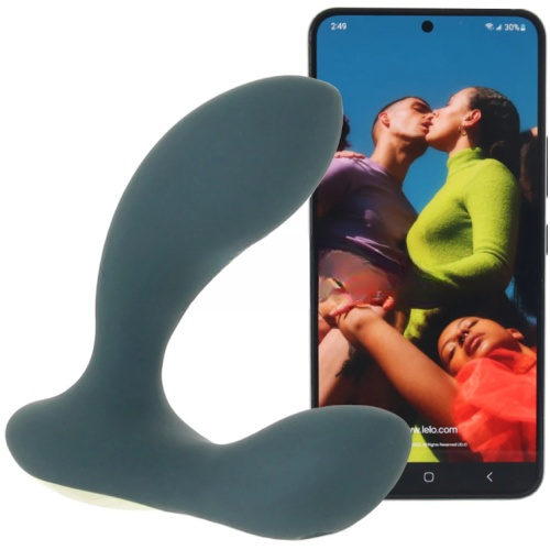Стимулятор простаты LELO Hugo 2 App, 10,7 см (зеленый)