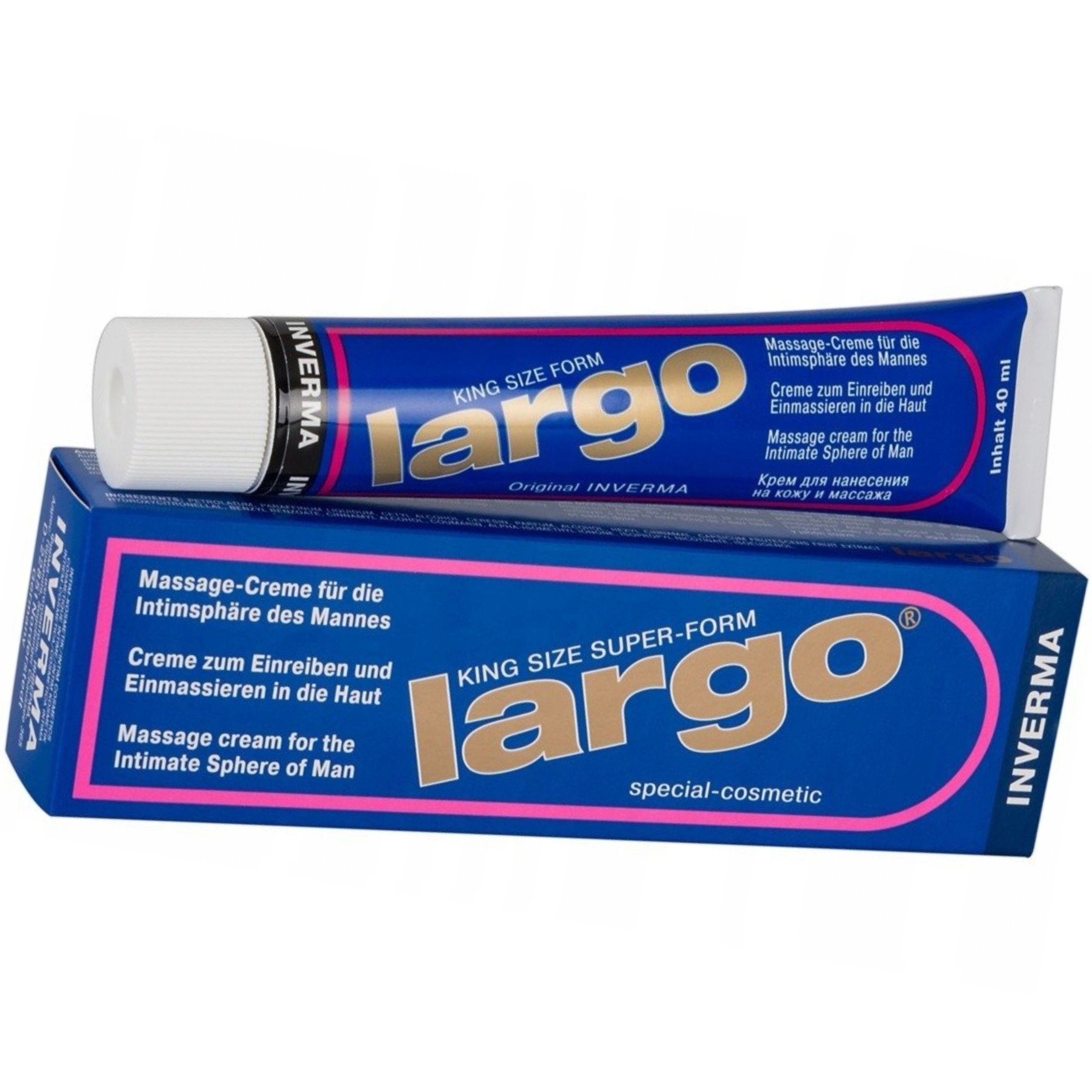 Krem wzmacniający erekcję Inverma Largo Special Cosmetic, 40 ml