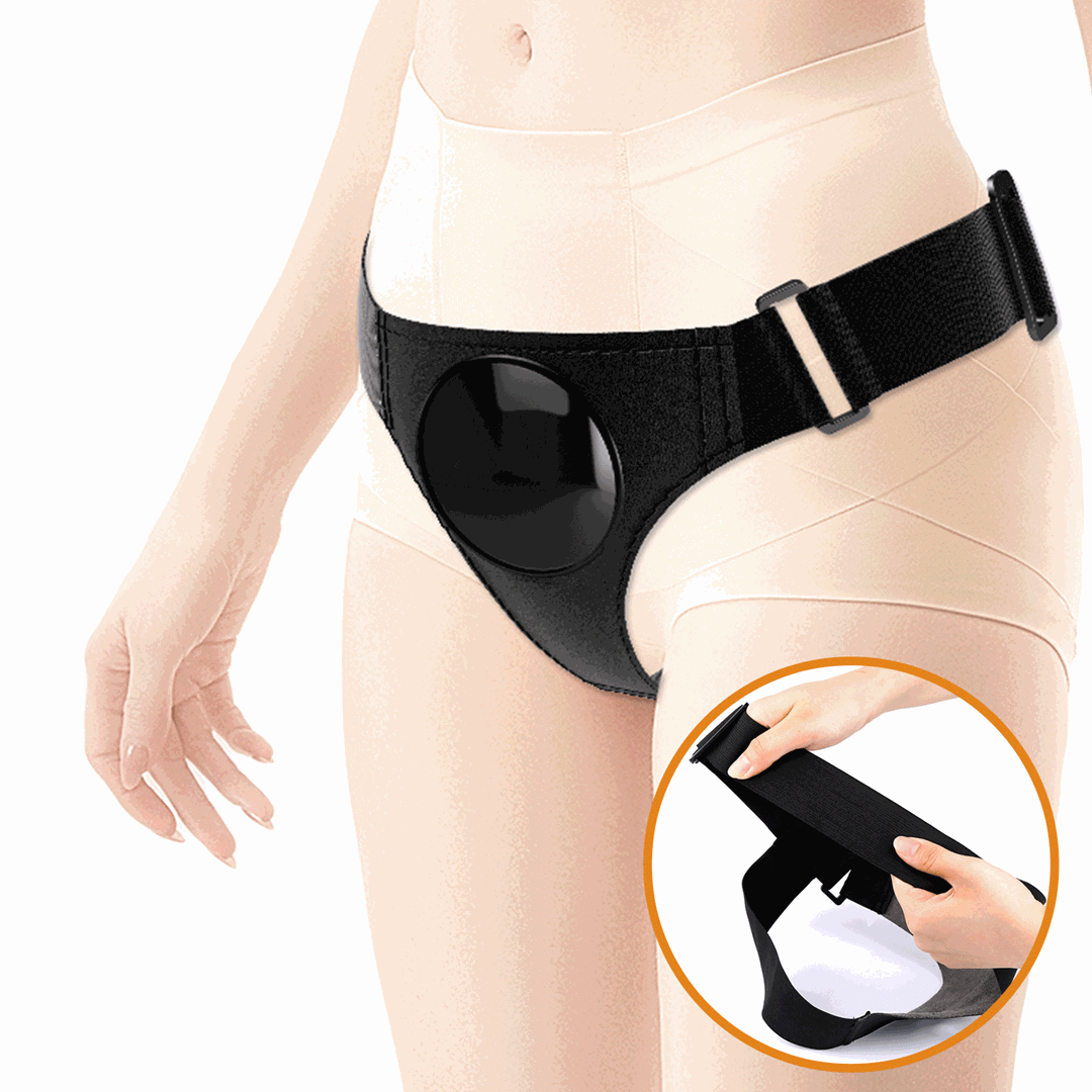 Страпон Pretty Love Harness Briefs Jerry, 21,8 см (телесный)