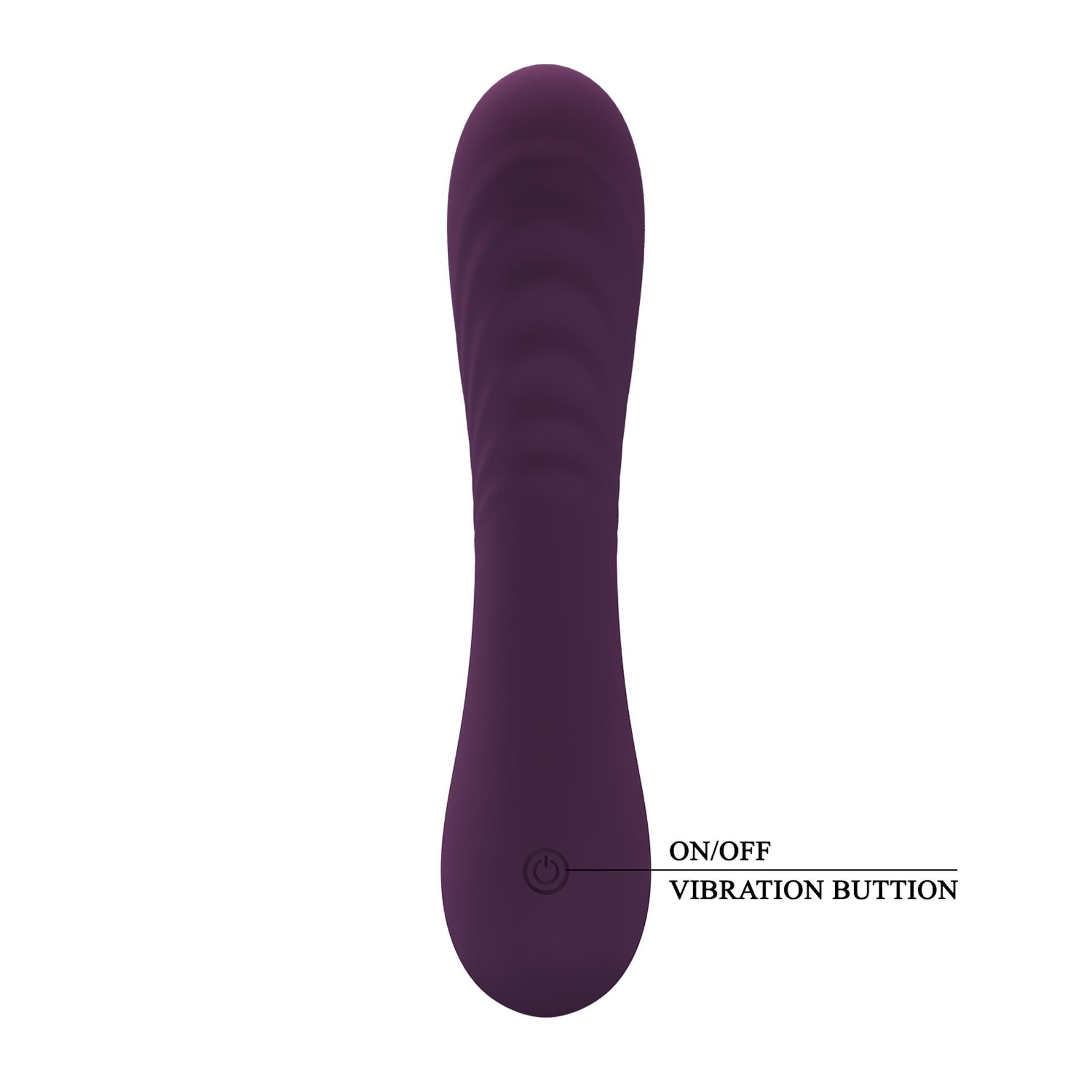 Pretty Love AlexisRose Purple - Mini-wibrator, Fioletowy, 15 cm