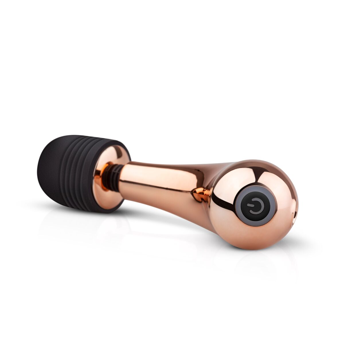 Вибратор Rosy Gold Nouveau Mini Curve, 12 см (розовое золото)