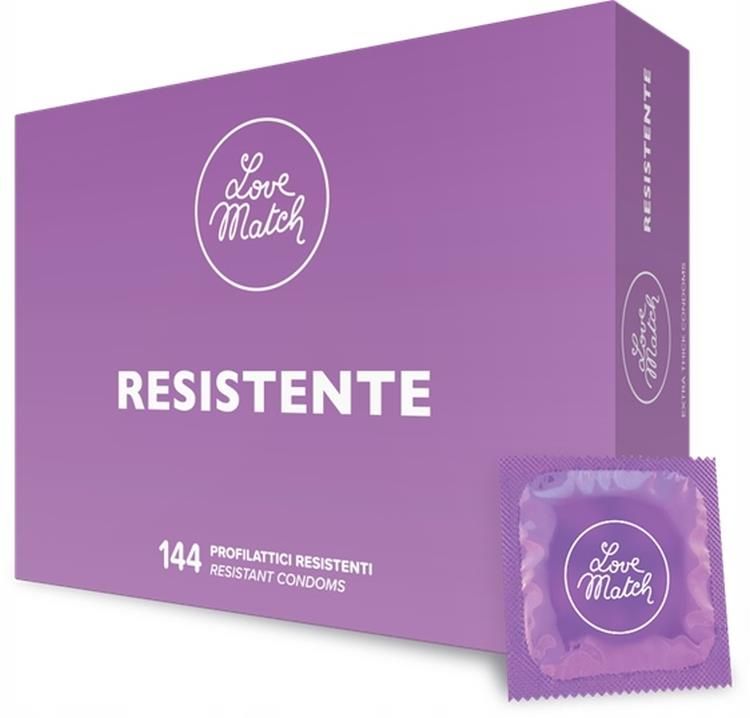Презервативи Love Match Resistente, 144 шт