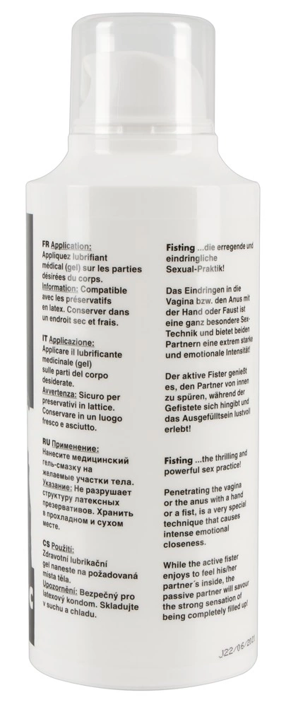 Гель для фістингу Eros Fisting Gel, 500 мл + очищувач 50 мл