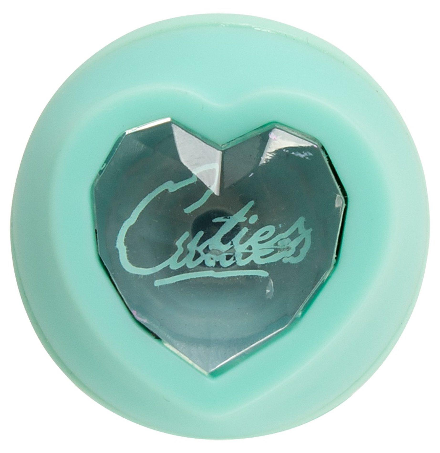 Вибратор-кролик Cuties Mini, 13,6 см (бирюзовый)