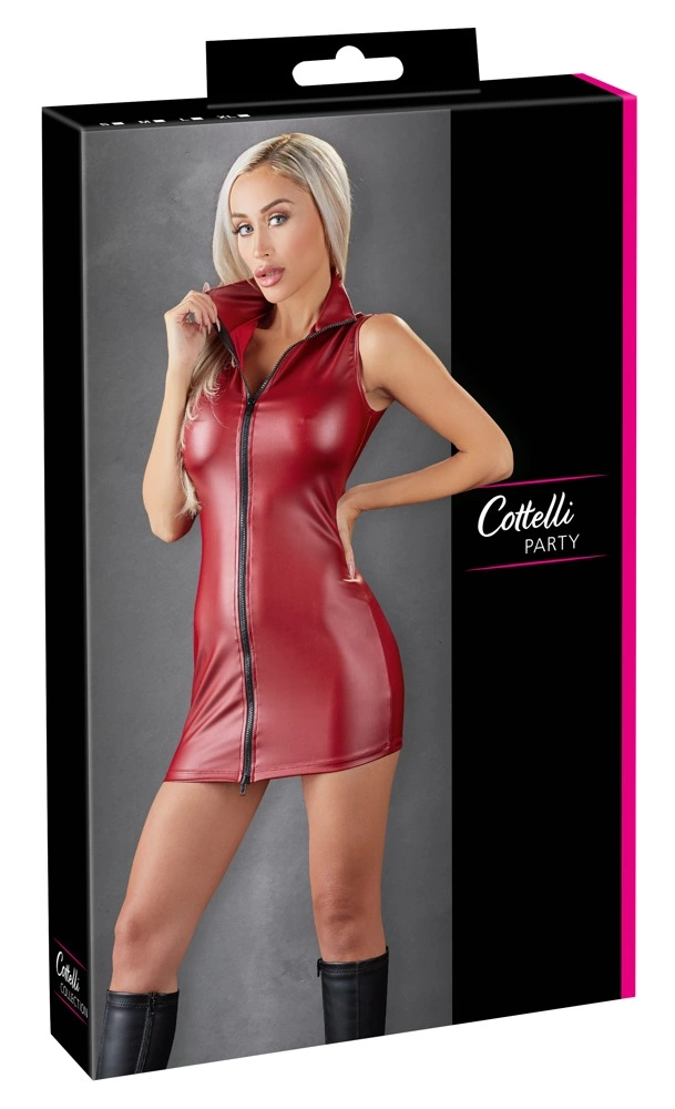 Платье Cottelli Party Dress Zip, XL (красный)