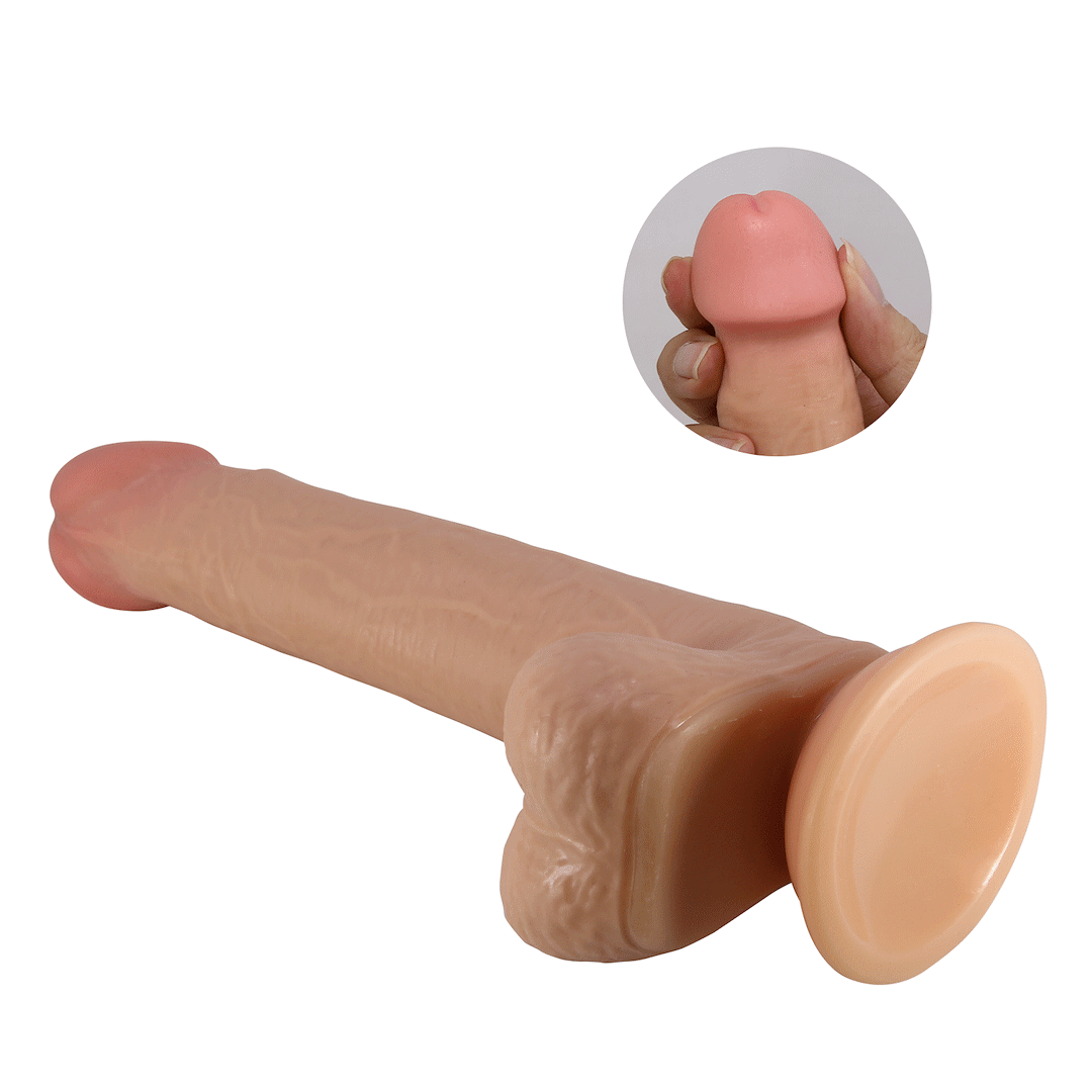 Фаллоимитатор Pretty Love Tallen 8.7", 22 см (телесный)