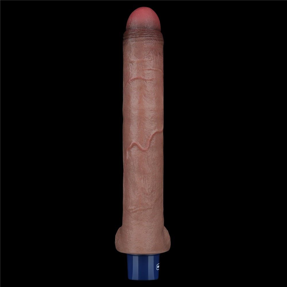 Вибратор Lovetoy Real Softee 10.5", 26,5 см (коричневый)