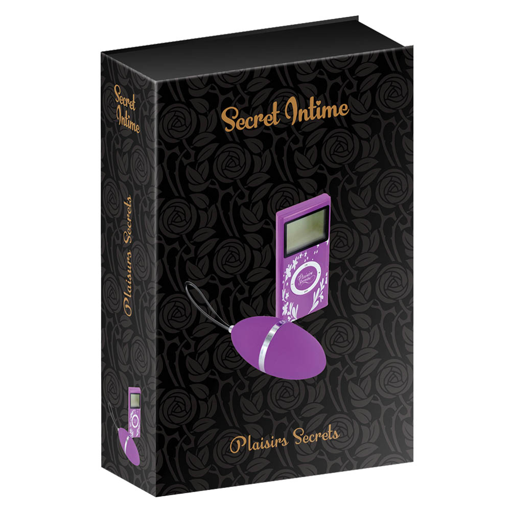 Виброяйцо Secret Intime Plaisirs Secrets, 7.9 см (фиолетовый)