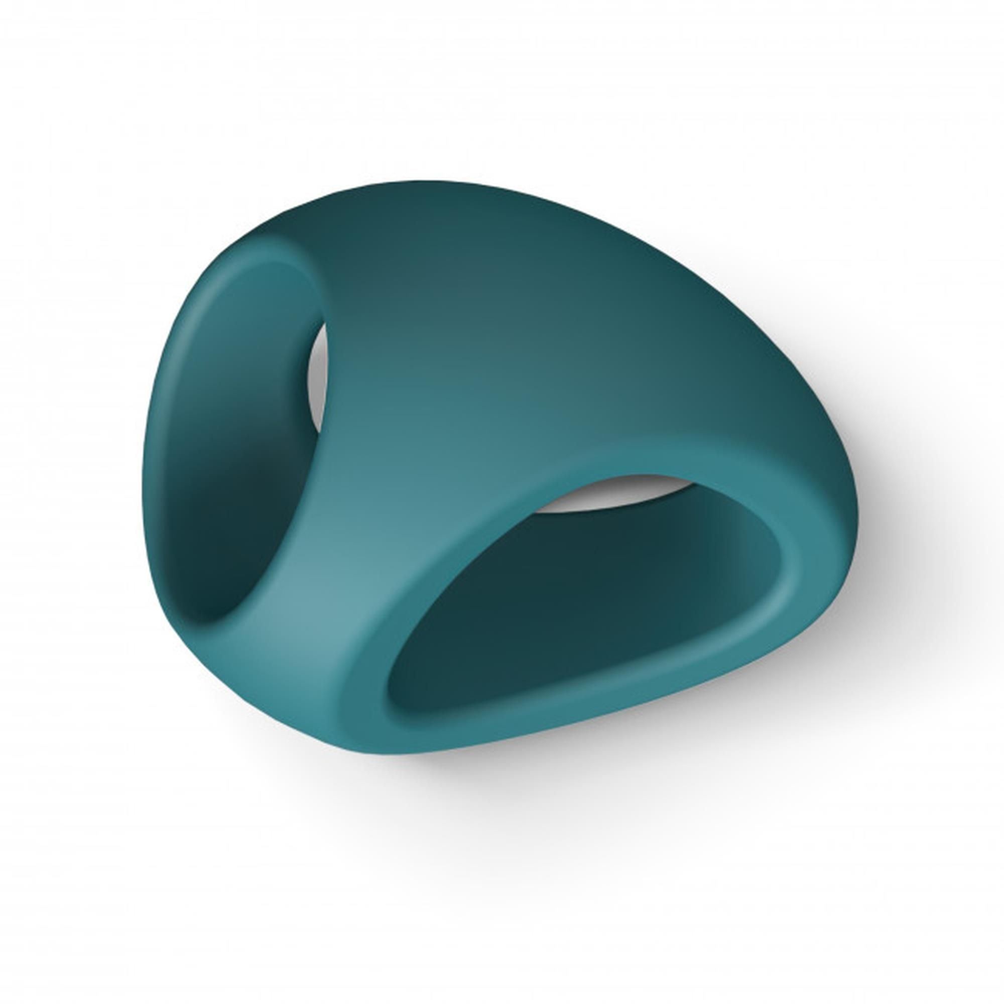 Эрекционное кольцо Love To Love Flux Ring Black Teal Me, 3 см (бирюзовый)