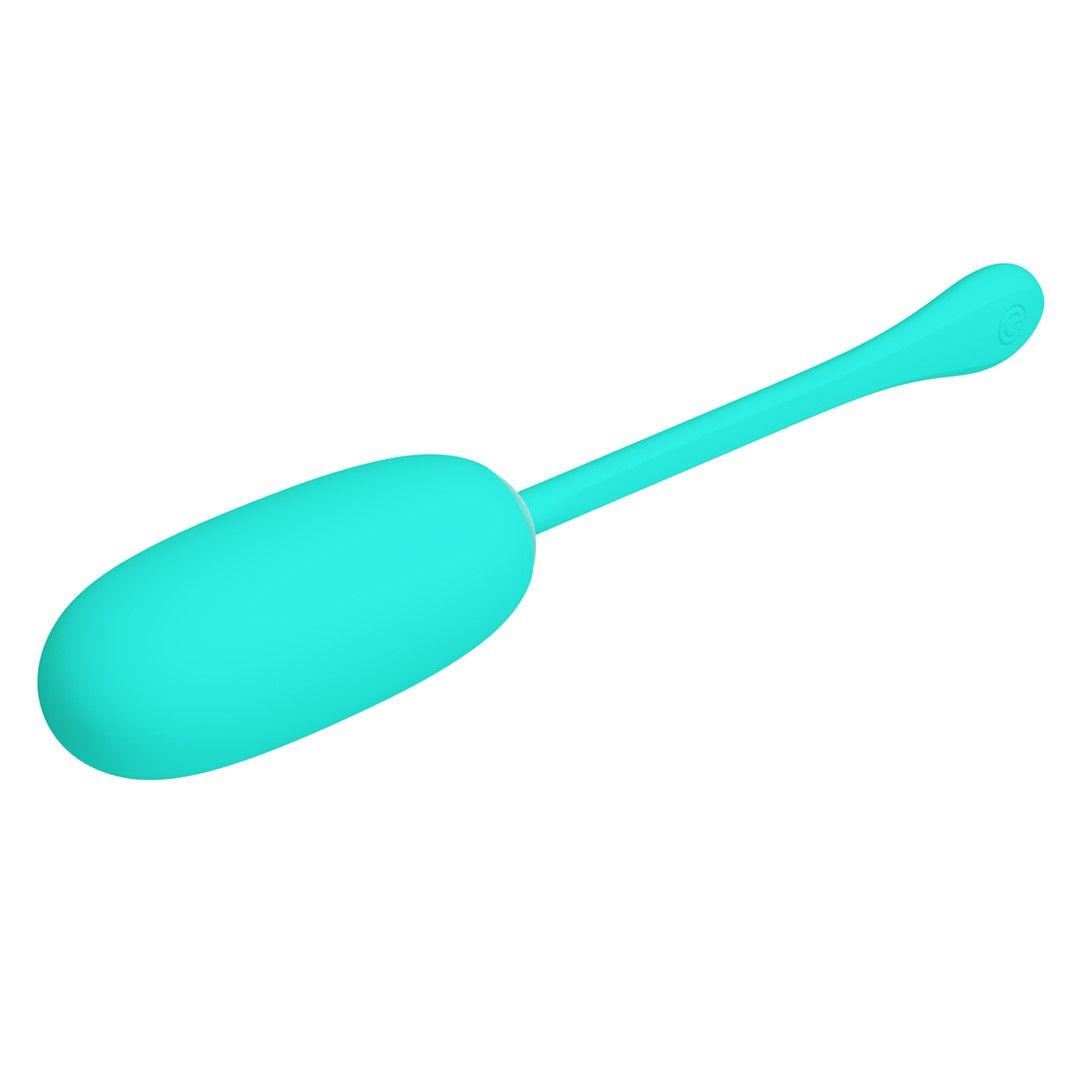 Виброяйцо Pretty Love Julius Egg, 19,6 см (бирюзовый)