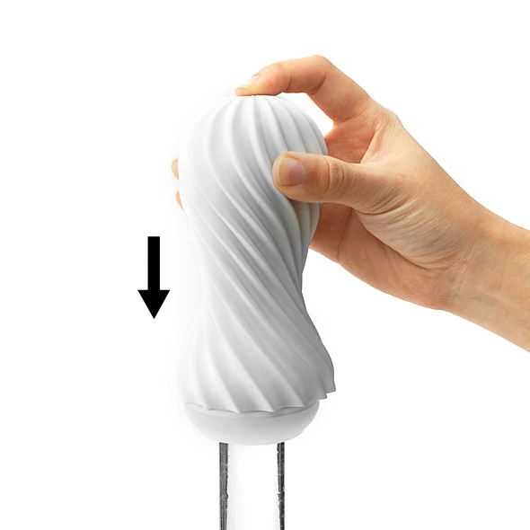 Мастурбатор Tenga Flex Silky White (белый)