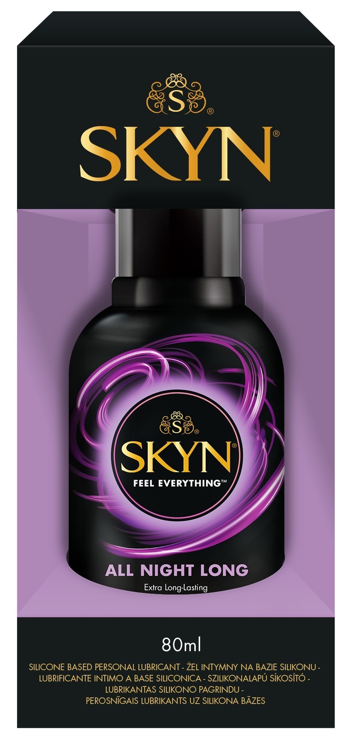 SKYN All Night Long - Lubrykant na bazie silikonu, 80 ml