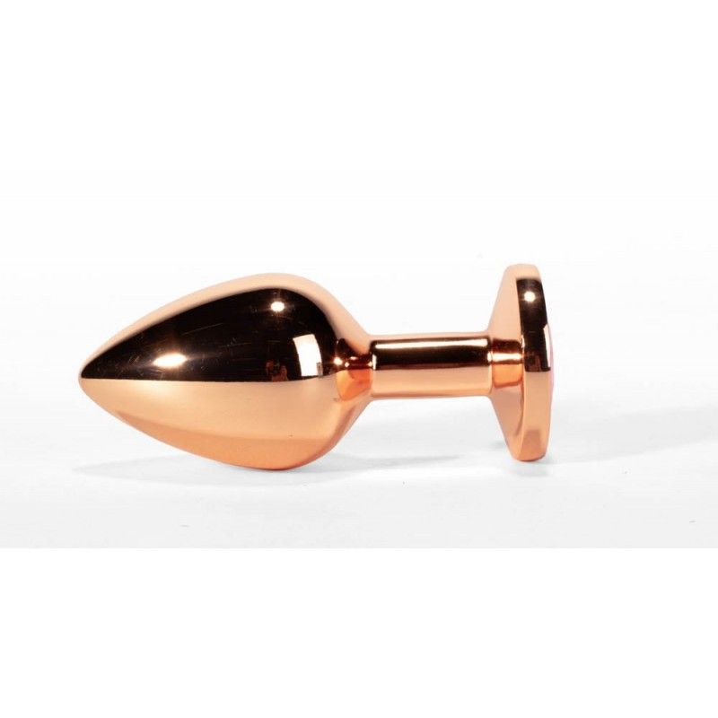 Korek analny z kryształem X-Men Secret Shine Pink Jewell, 8,2 cm (różowy)