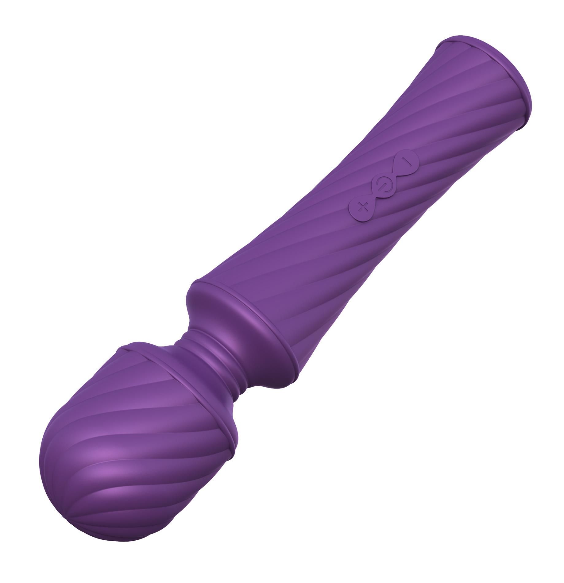 Wibromasażer Dream Toys Buzzing Wand, 20 cm (fioletowy)