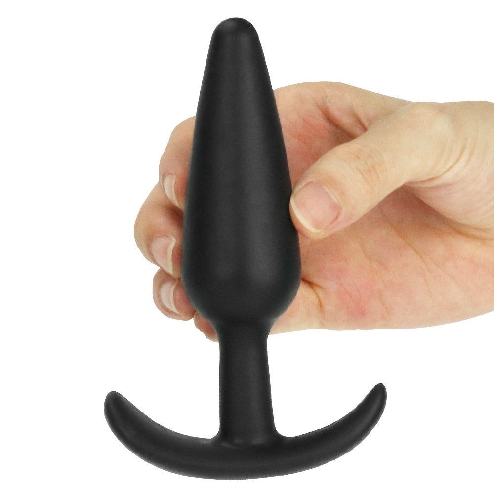 Анальная пробка Lure ME Classic Anal Plug L, 12,5 см (черный)