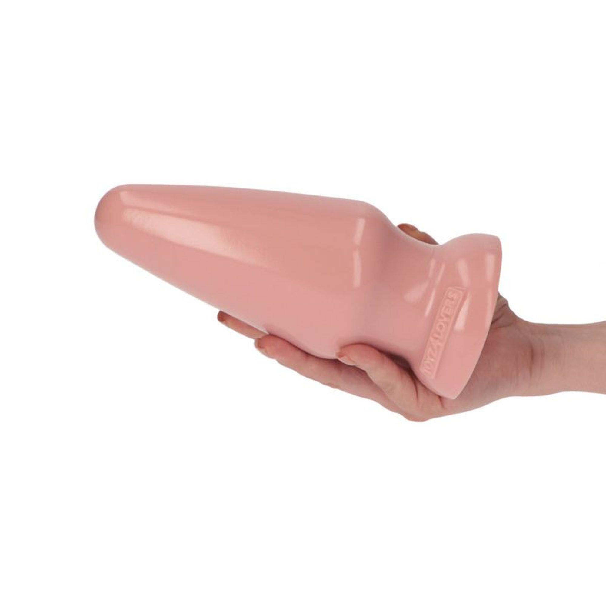 Korek analny Toyz4lovers Plug-Italian Cock 6,5", 16.5 cm (w kolorze cielistym)