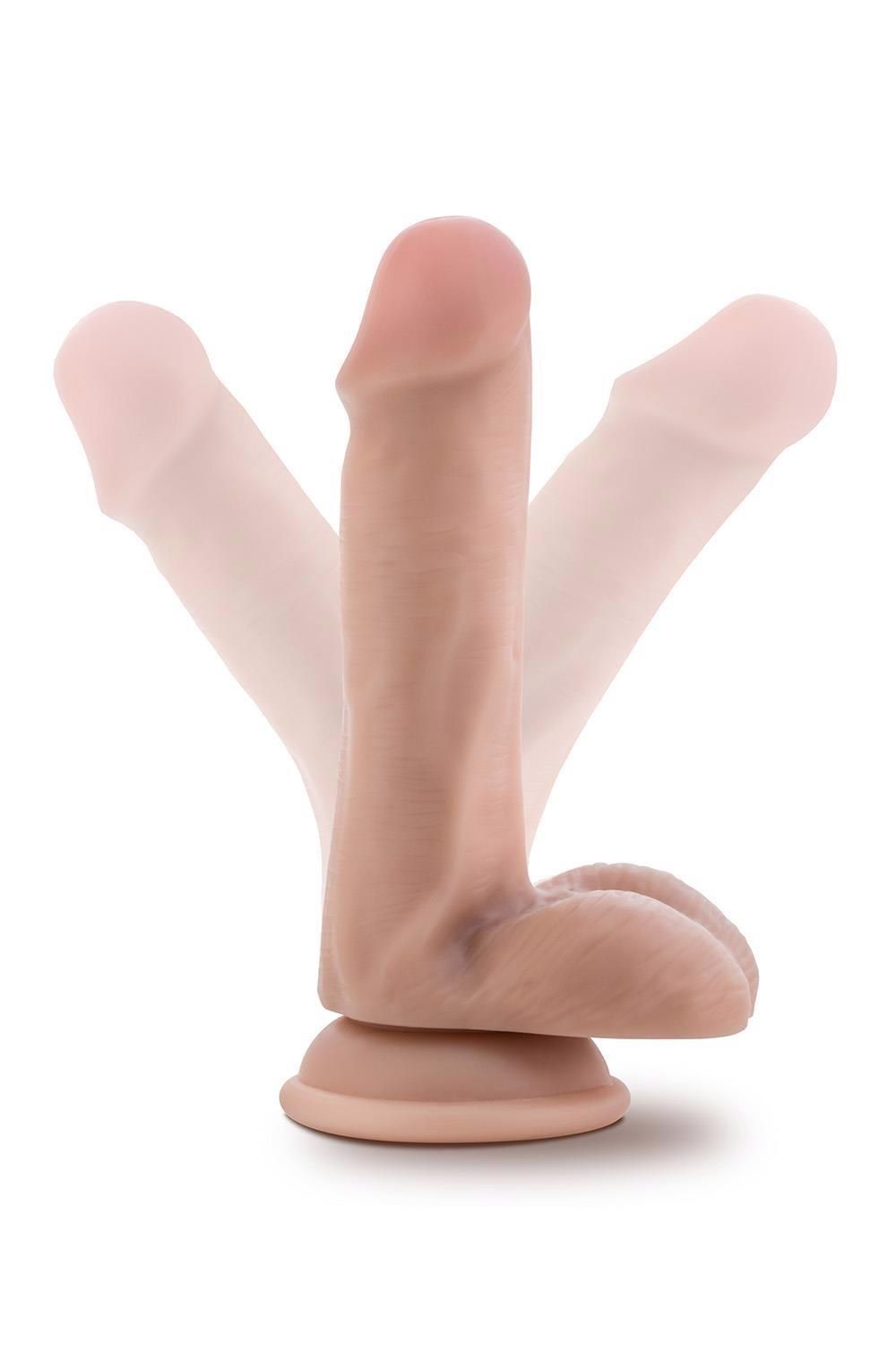 Фаллоимитатор Dr. Skin+ Posable Shaft 6 Inch, 15.2 см (телесный)