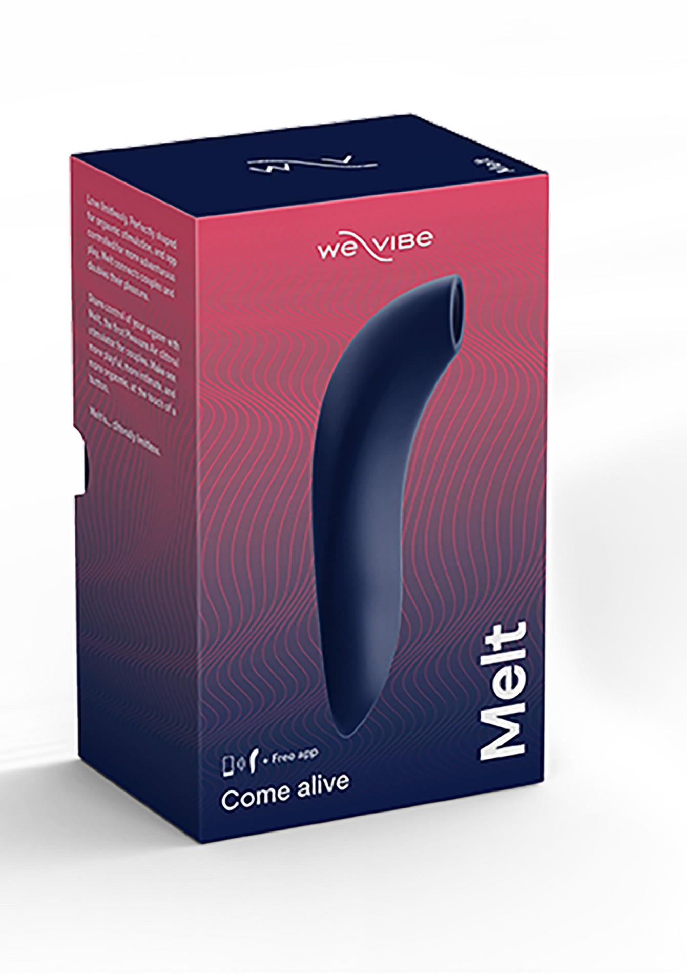 Вакуумный стимулятор клитора We-Vibe Melt (синий)