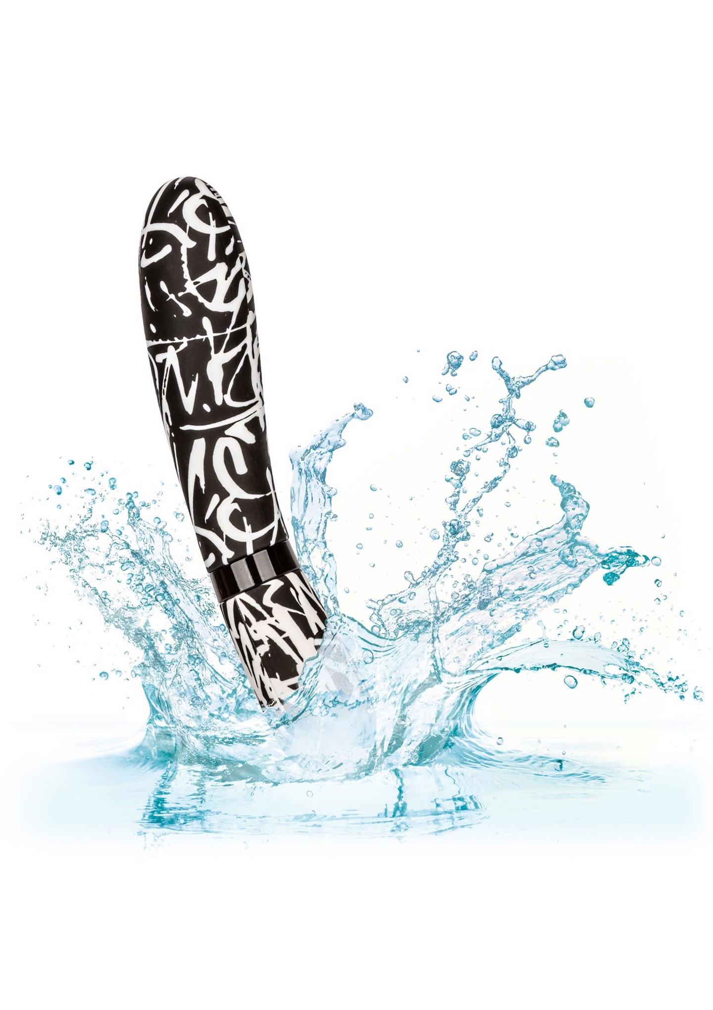 Вибратор CalExotics Hype Wand, 12 см (мульти)