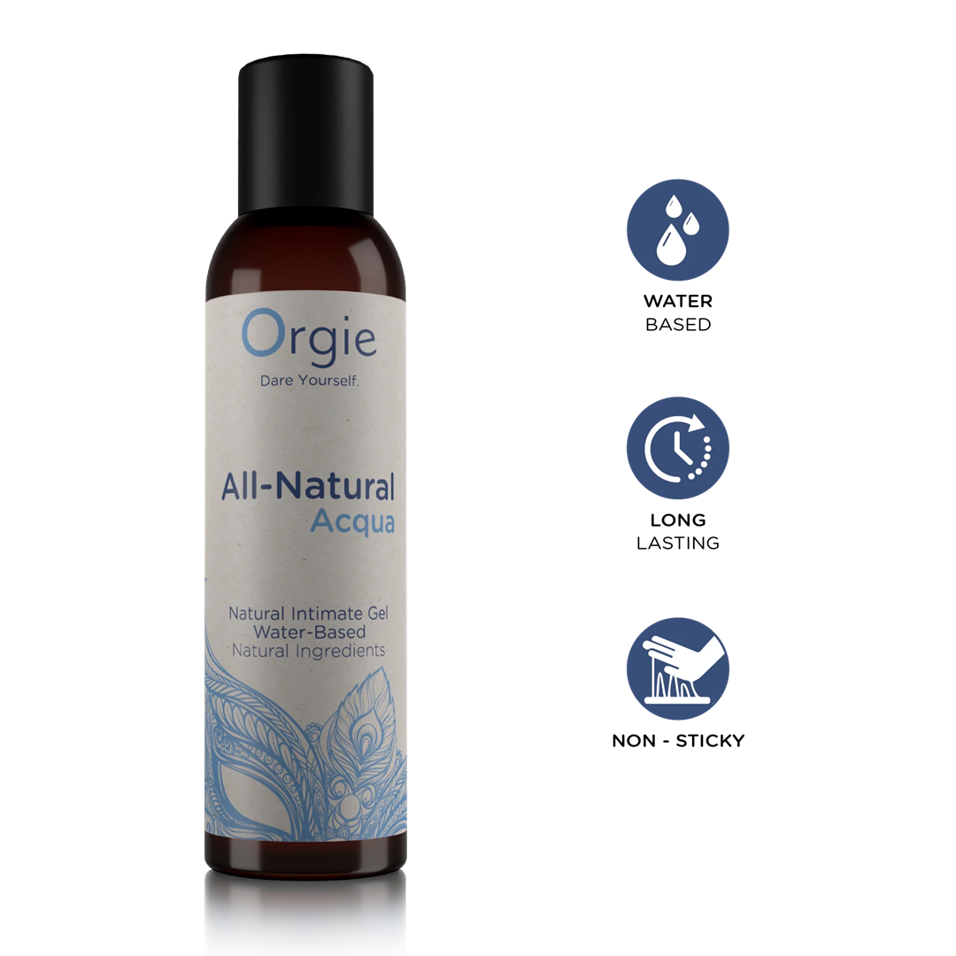 Лубрикант на водной основе Orgie All-Natural Acqua, 150 мл