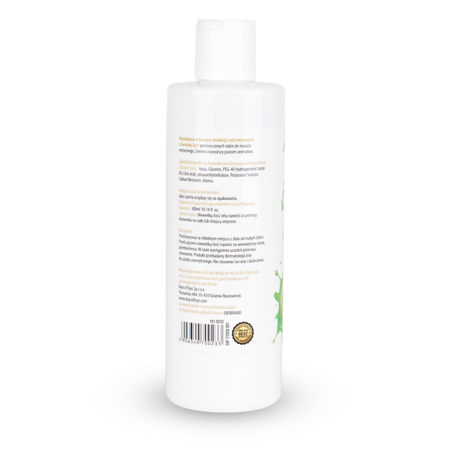 Лубрикант MyLove Aroma Series Intim&Massage 2in1 Kiwi, 300 мл