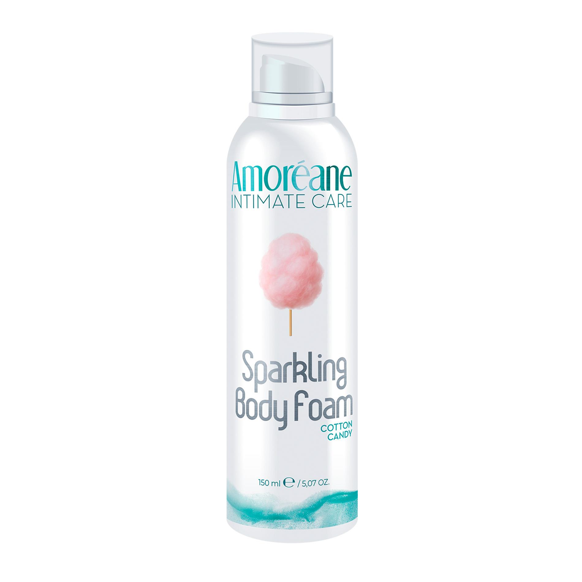 Pianka do masażu Amoreane Cotton Candy, 150 ml