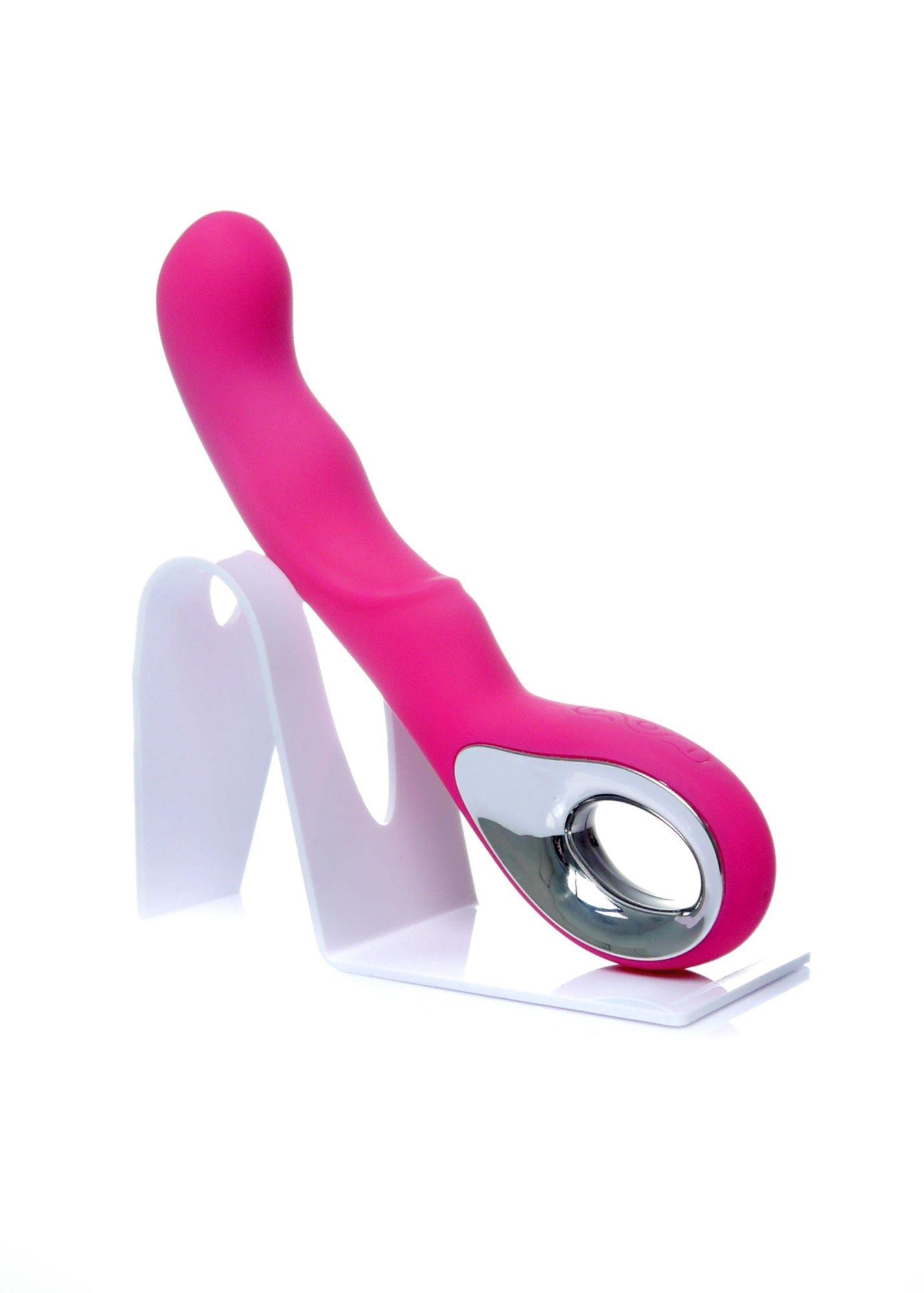 Вибратор B-Series Magic G-Spot, 20 см (розовый)
