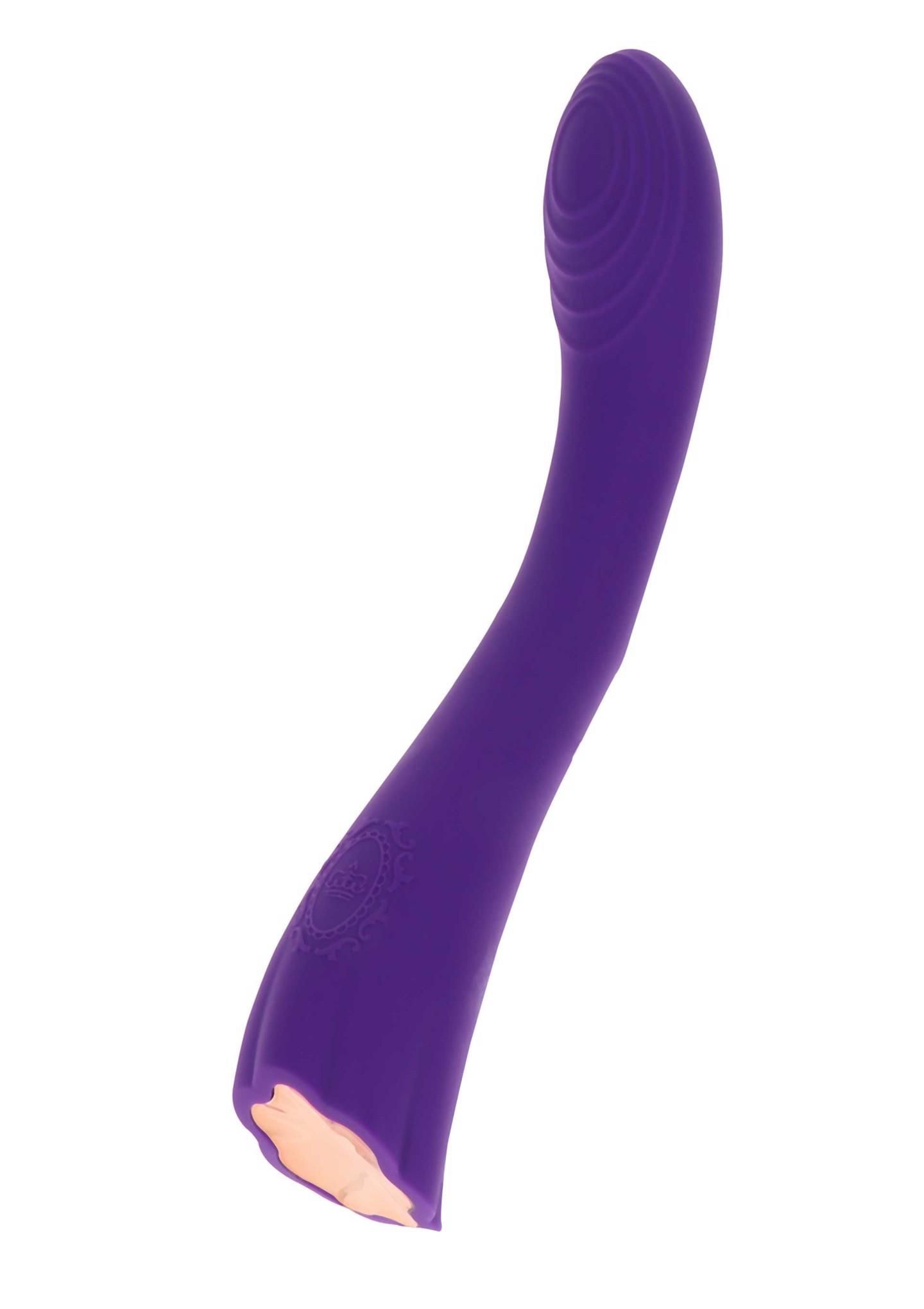 Вибратор ToyJoy Dahlia G-Spot, 23 см (фиолетовый)