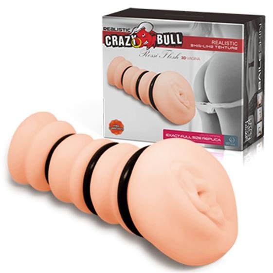 Мастурбатор Crazy Bull Rossi Flesh (телесный)