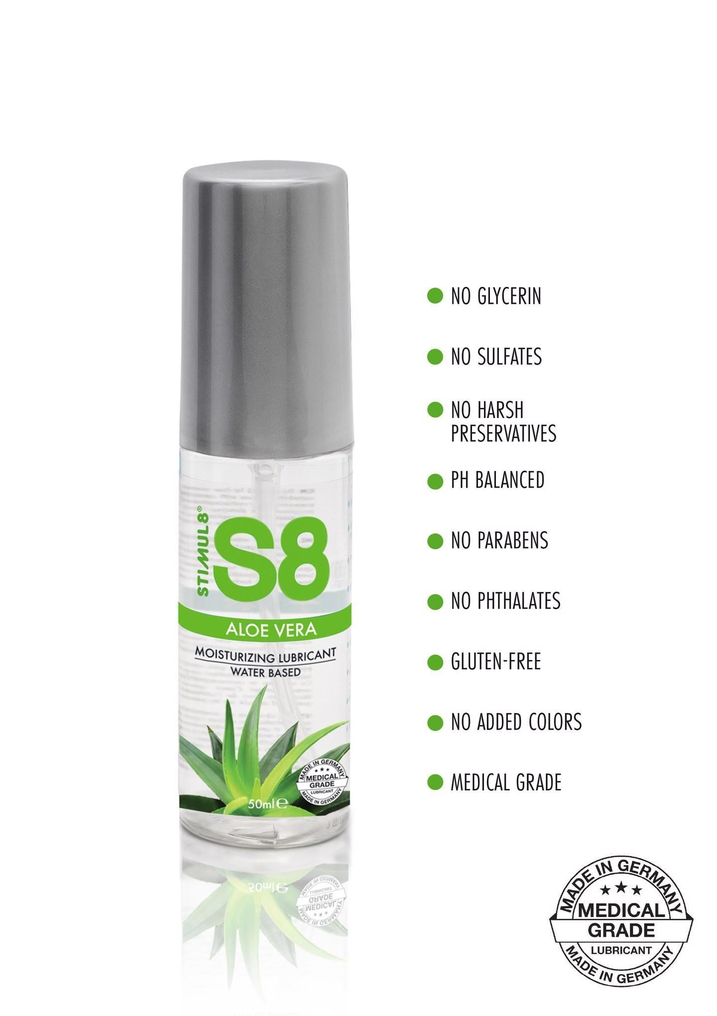 Лубрикант на водной основе Stimul8 S8 Aloe Vera, 50 мл