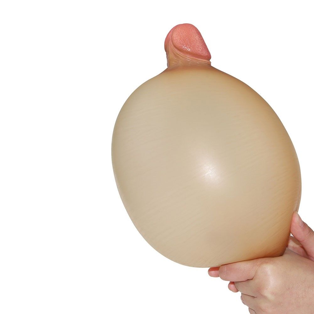 Насадка на пенис Revolutionary Silicone Nature Extender, 17.8 см (коричневый)