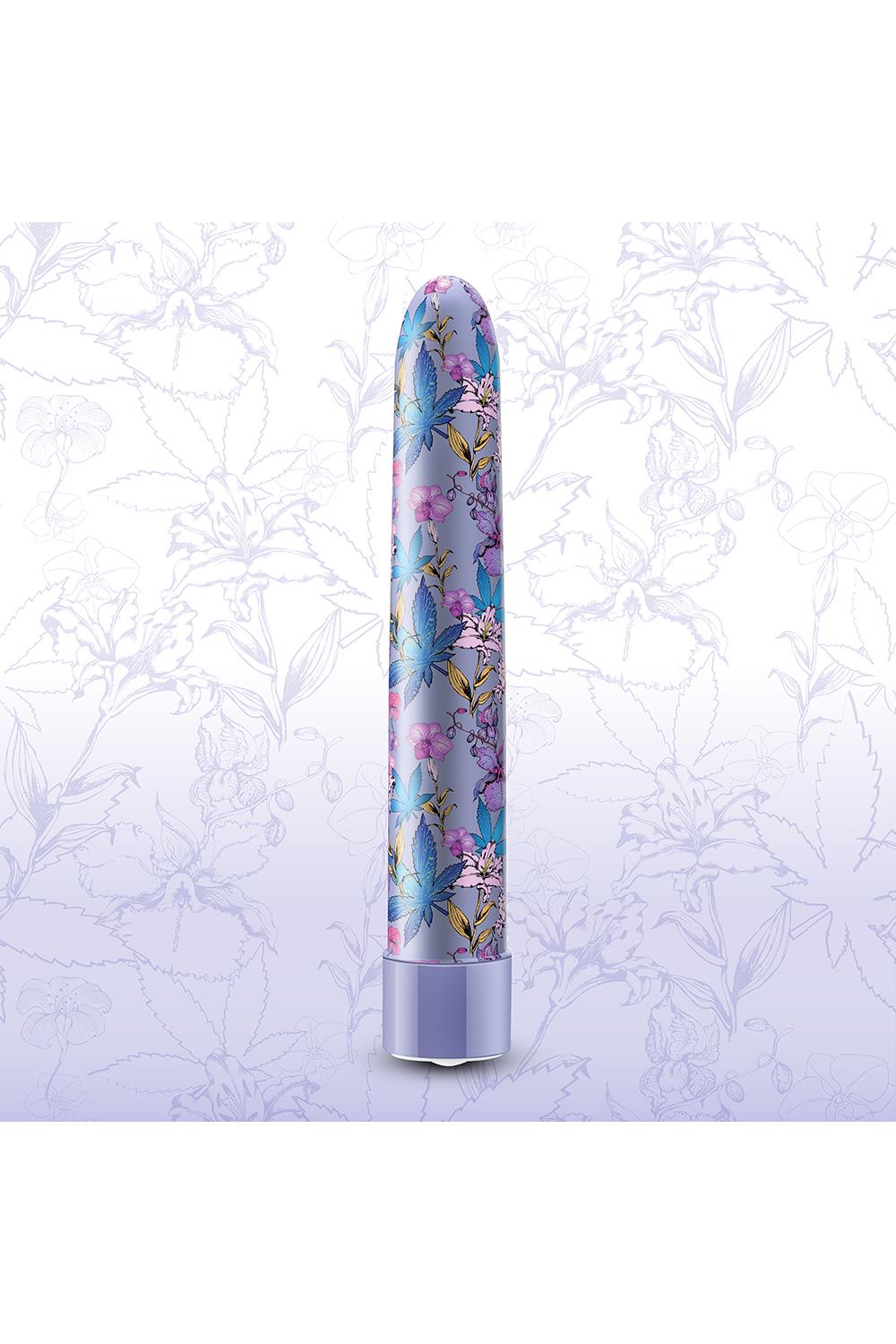 Вибратор Blush Limited Addiction Floradelic, 17.8 см (фиолетовый)