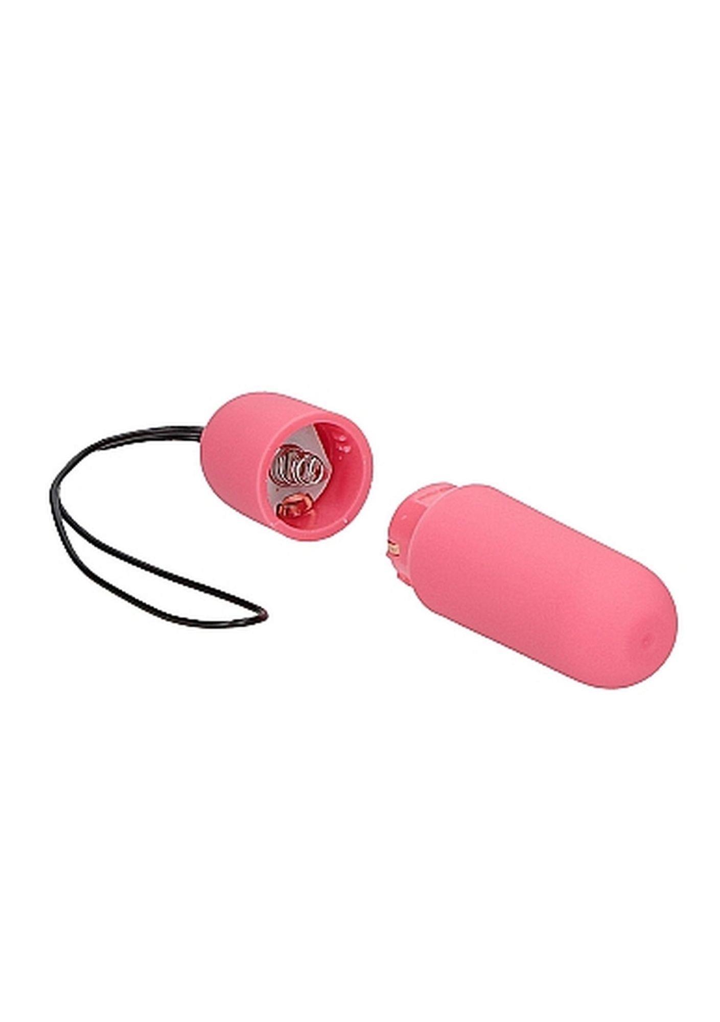 Виброяйцо Shots Toys Remote Bullet, 6.3 см (розовый)