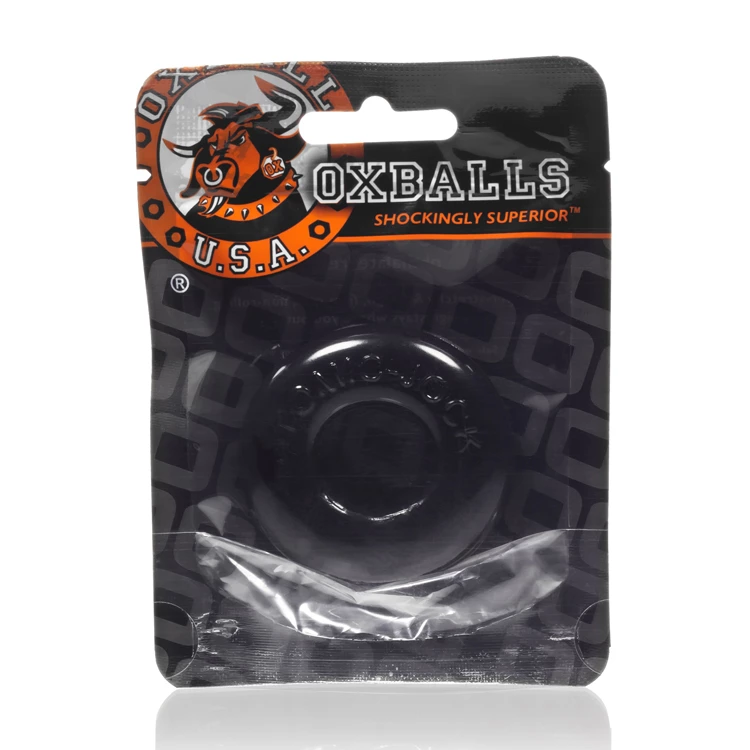 Эрекционное кольцо Oxballs Do-Nut 2, 5.1 см (черный)