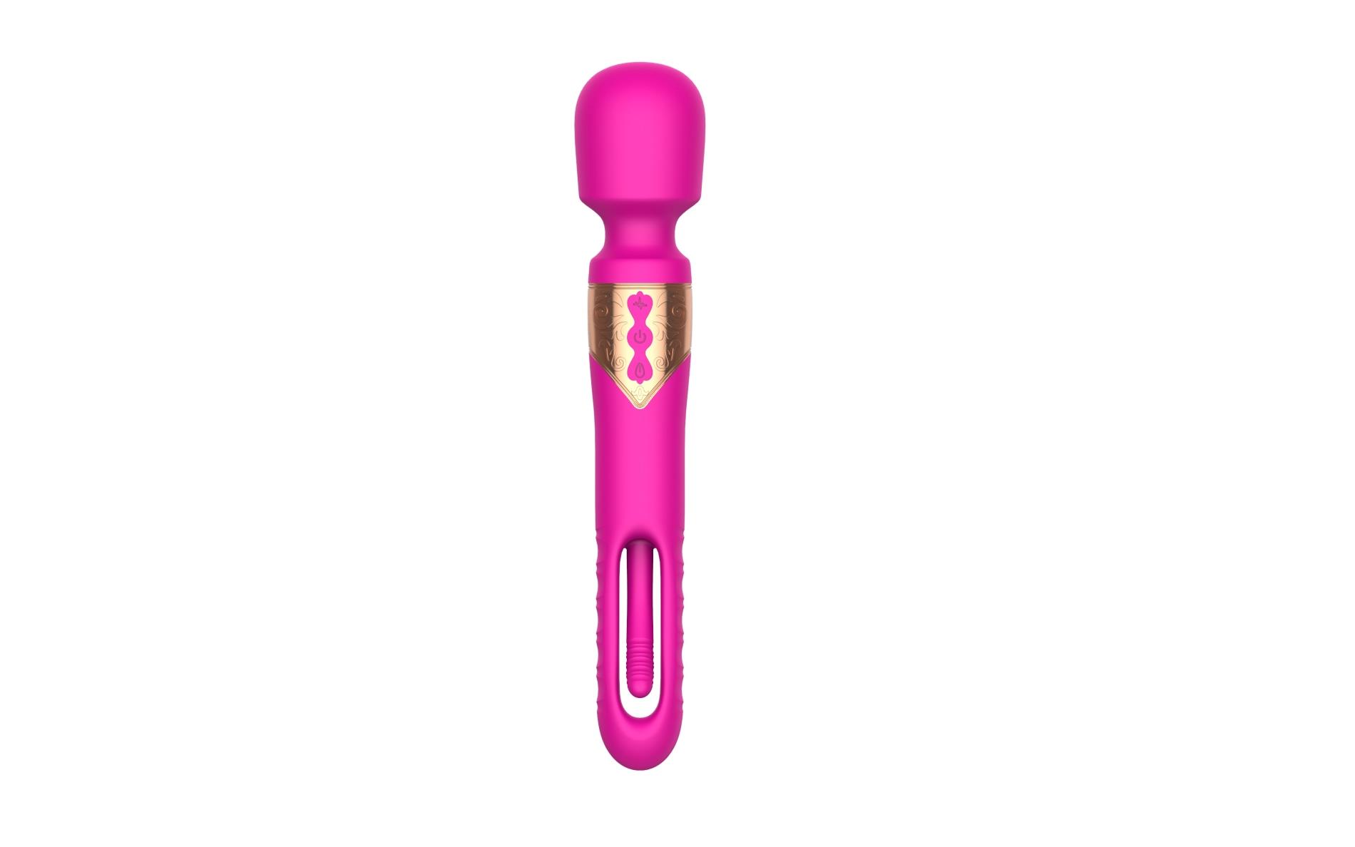 Вібратор B - Series Cute Flicking, 25.9 см (рожевий)