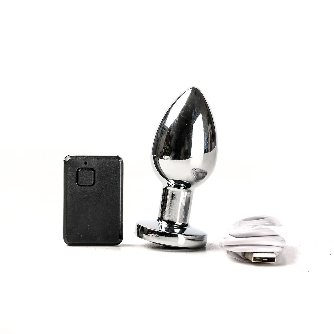 Анальна пробка Simply Pleasure, 8.4 см (сріблястий)