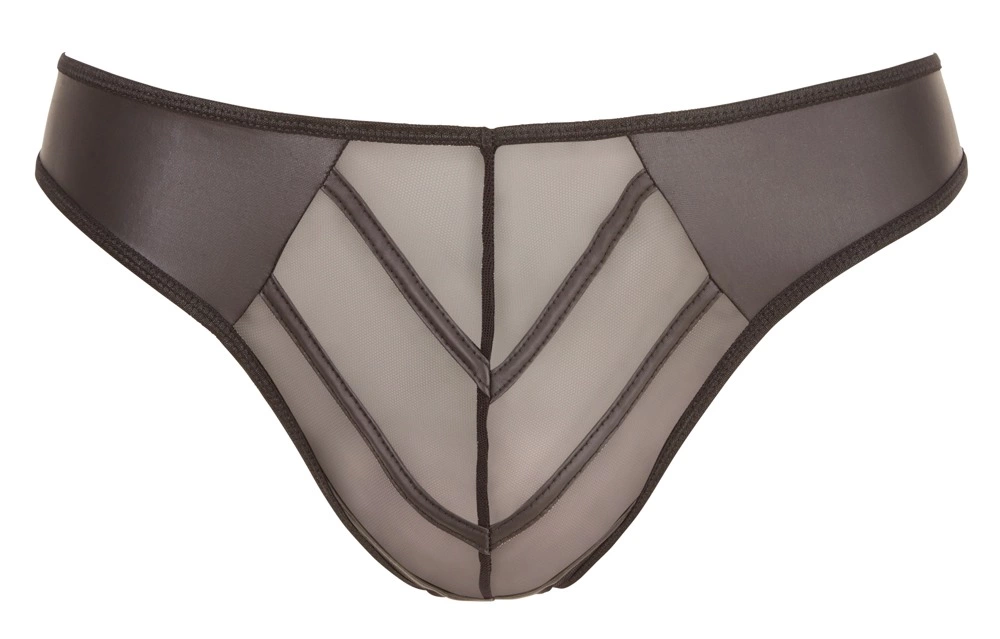 Мужские трусы-стринги Svenjoyment Underwear, L (черный)