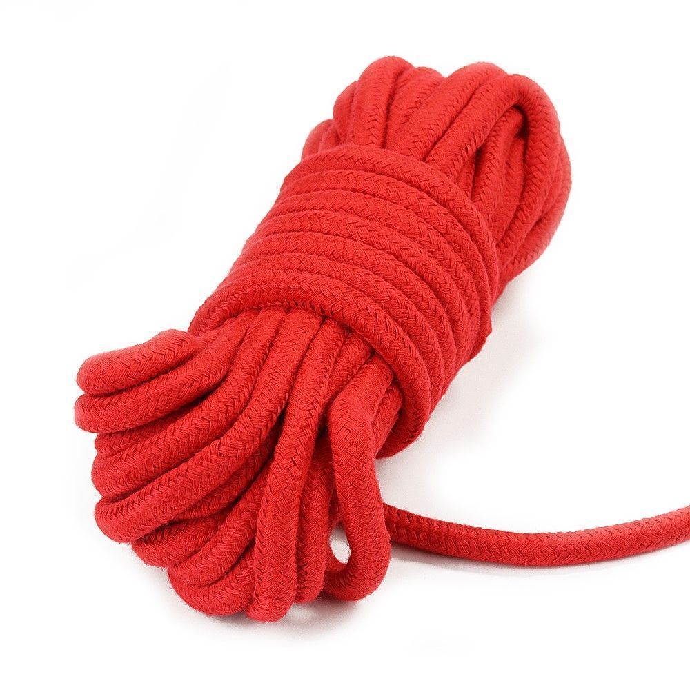 Lovetoy Bondage Rope - Lina do bondage, Czerwony