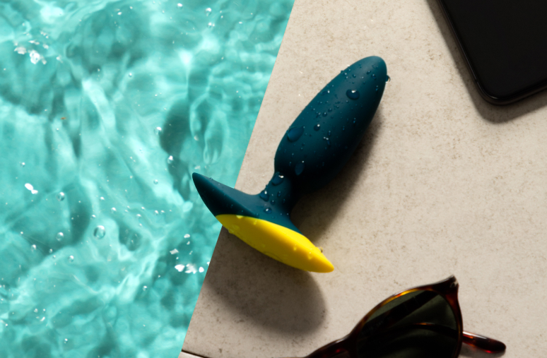 Korek analny Romp Bass, 10,5 cm (zielony)